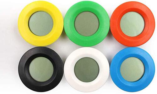 Round electronic thermometer and hygrometer reptile electronic thermometer and hygrometer acrylic box climbing box thermometer