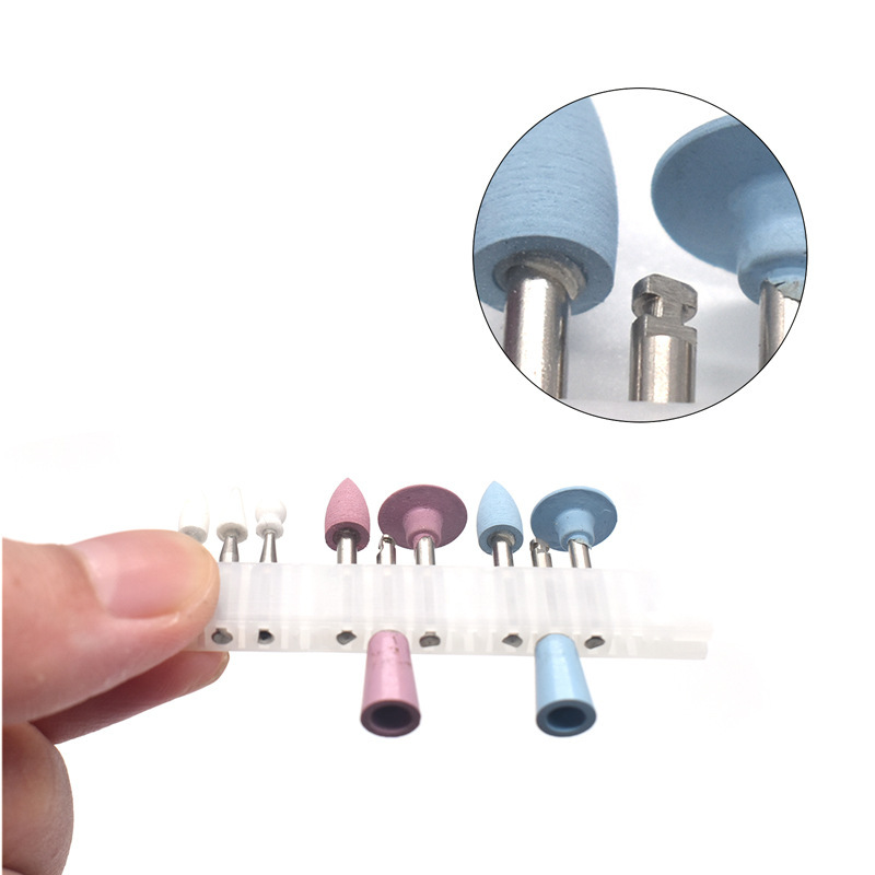 歯科研磨ヘッド 光硬化樹脂研磨セット 磁器歯研削ヘッド 低速曲げ機研削ヘッド RA0309|undefined
