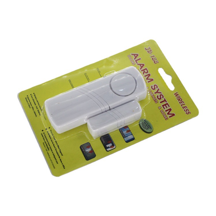 188门窗防盗报警器 窗户防偷防贼警报器 玻璃干簧管 贴装式室内