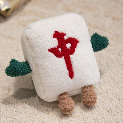 Oyuncaq yastıqlar Stuffed Toy Dice Doll - red-pillow-20cm100g