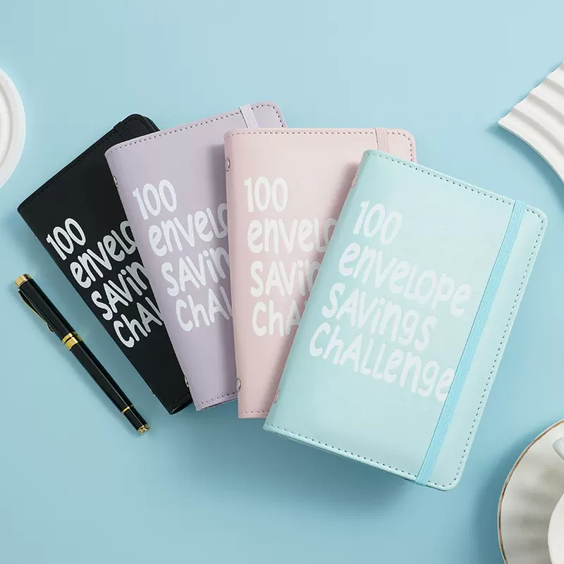 现货100 Days Money Saving Envelope BudgetStorage Book 存储书