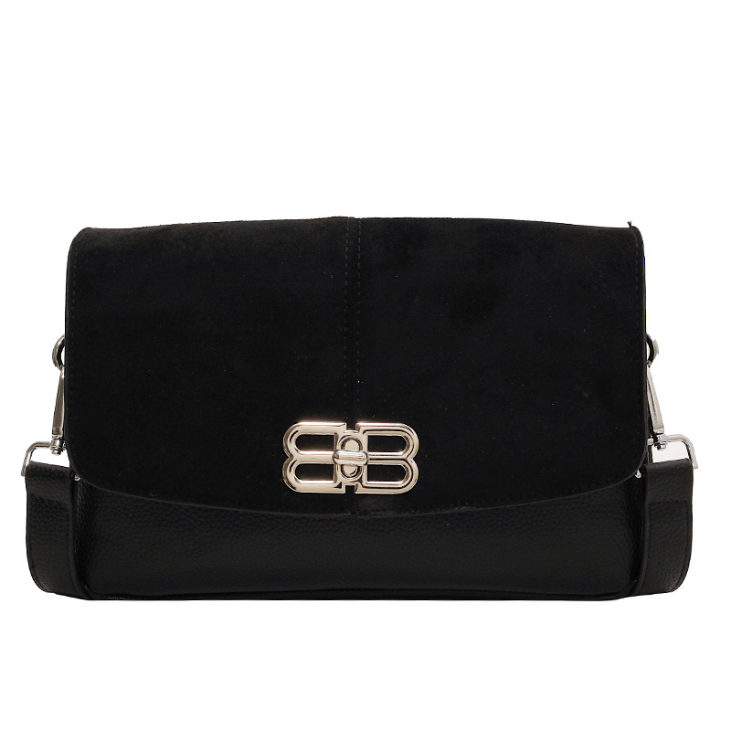 Retro Martha bolsa de gamuza 2023 nuevo viajero versátil amplia correa de hombro bolsa de mensajero para las mujeres