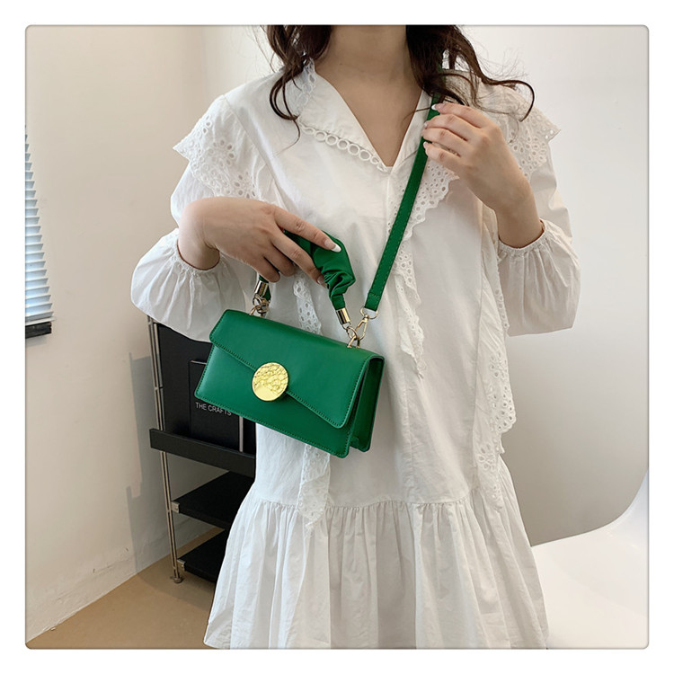 262g Weight Magnetic Buckle Closure Type Single Shoulder Strap Strap Type Crossbody Bag Bags Type Casual, Holiday Occasion Pu Leather Material Solid Color Pattern All Seasons Season Women's Gender Streetwear Style Square Shape Medium Size Women's Medium Pu Leather Solid Color Streetwear Square Magnetic Buckle Crossbody Bag 16