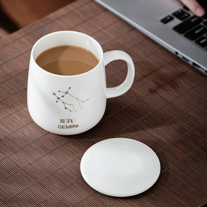 Cup Constellation Ceramic Cup Women's Mug Water Cup Men's Gift Coffee Cup Custom Couple Cup Constellation Custom Cup