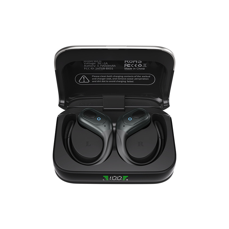 Estricta Selección de marea eléctrica nueva reducción de ruido inteligente auriculares inalámbricos montados en el oído auriculares Bluetooth ultra claros a nivel de teatro