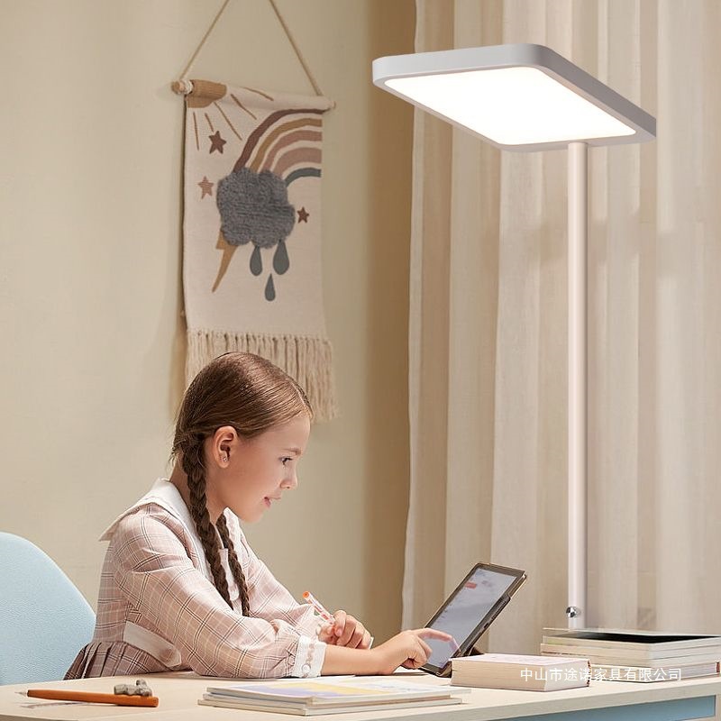 Full Spectrum Floor-Standing Table Lamp, Eye Protection, Special Kidsren's Study Reading Lamp, Homework Desk, Vertical Piano Lamp