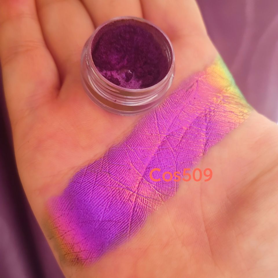 跨境新品multiChrome pigment高光偏光变色龙闪粉0.2g/瓶