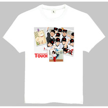 Touch T-shirt ��ɫ���� ����Ӣ�� T�� 80����� ����Ӣ�� T��