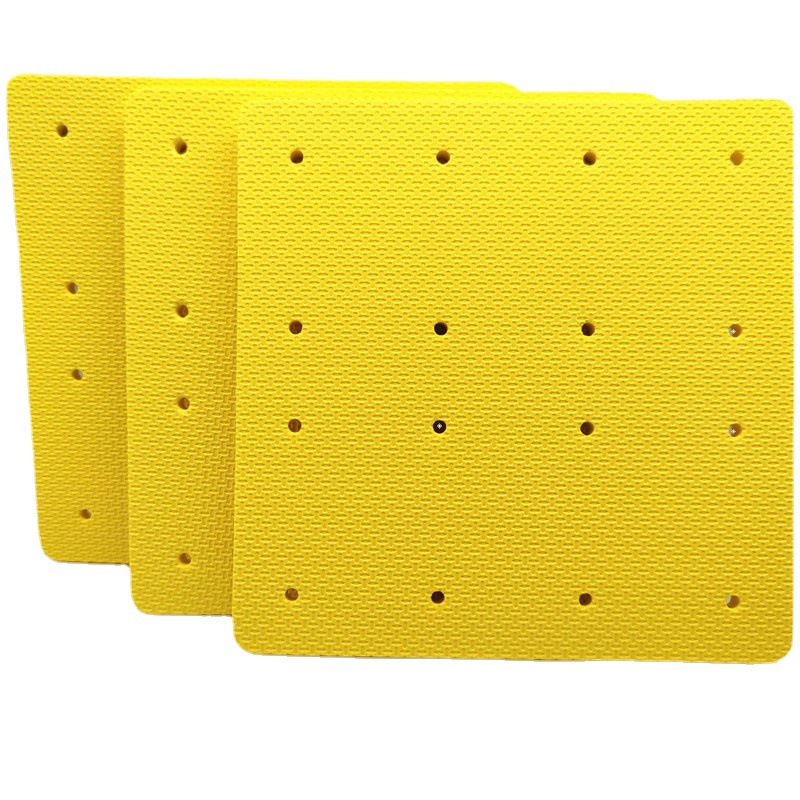 厂家批发EVA高密度高弹片材 尺寸可供应成型 模切成型方块垫