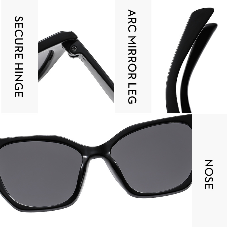 52g Weight Full Frame Glasses Structure Sunglasses Classification PC, UV400 Protection Lens Material Special-Shaped Mirror Glasses Style Holiday, Travel Occasion Solid Color Pattern All Seasons Season Women's Gender Simple Style, Classic Style Style Simple Style Classic Style Solid Color PC UV400 Protection Special-Shaped Mirror Full Frame Women's Sunglasses 9