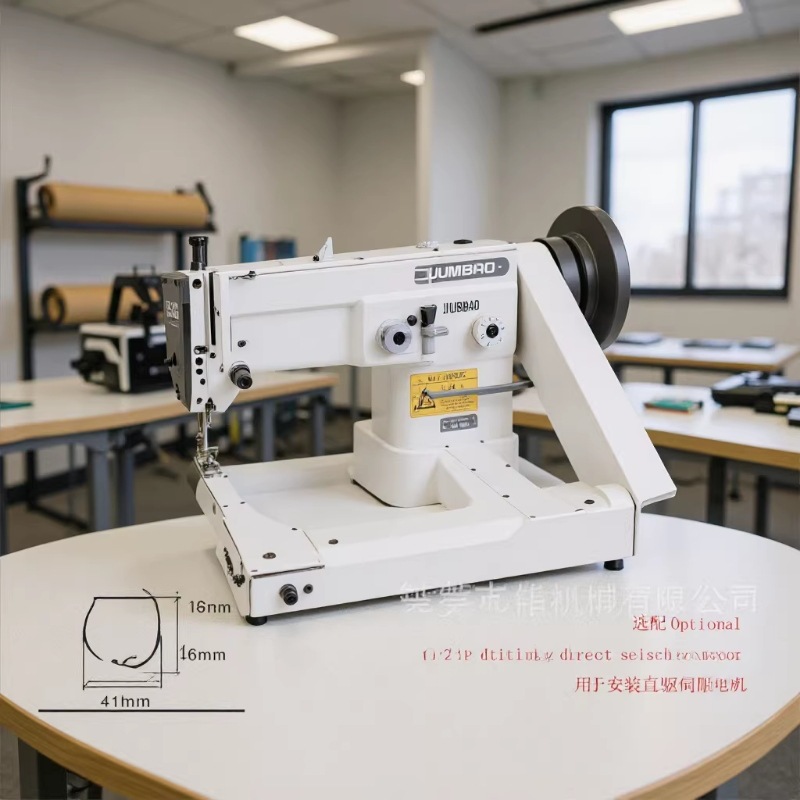 针宝牌高速自动加油弯臂曲折缝纫机 人字车 万能车