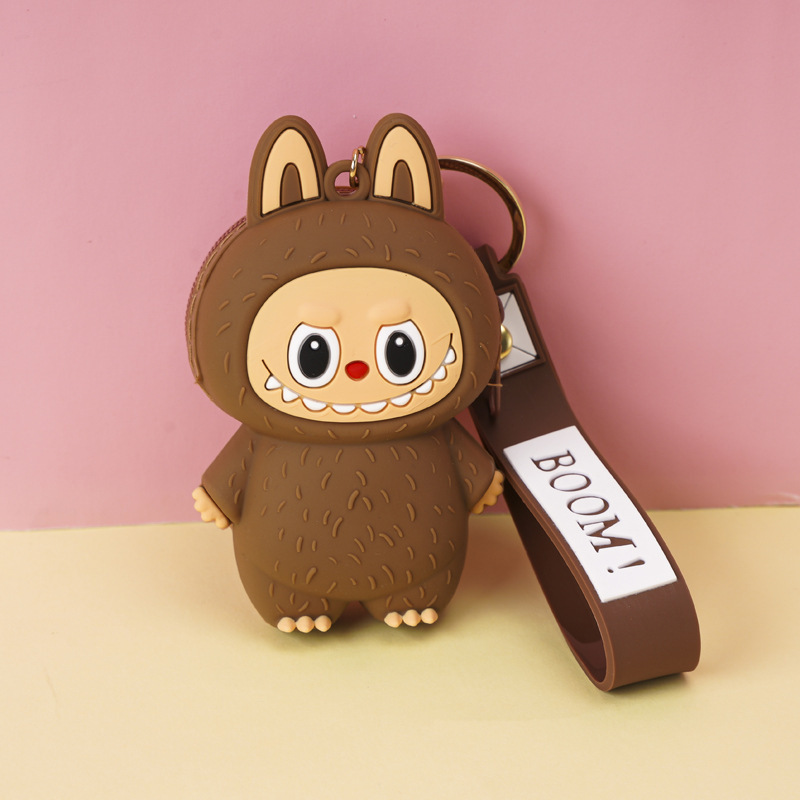 メーカーが生産するネズミ駆除パイオニアラブブキーホルダーペンダントシリコンバッグかわいい子供用小銭入れ|undefined