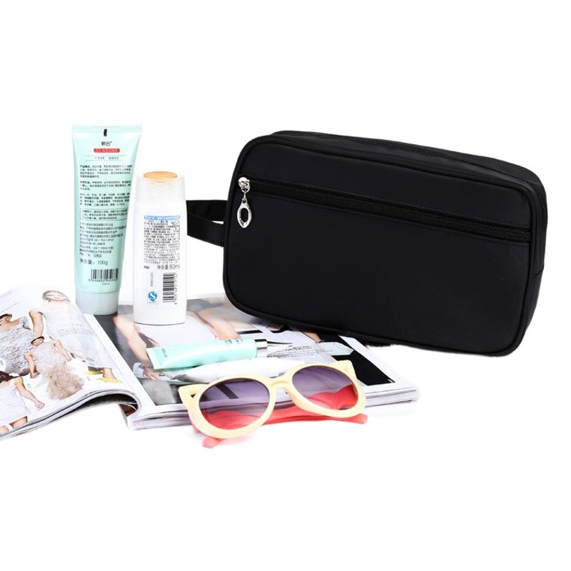 Bolsa de lavado a prueba de agua bolsa de almacenamiento bolsa de cosméticos de doble capa de gran capacidad para hombres y mujeres bolsa de lavado de viaje al por mayor