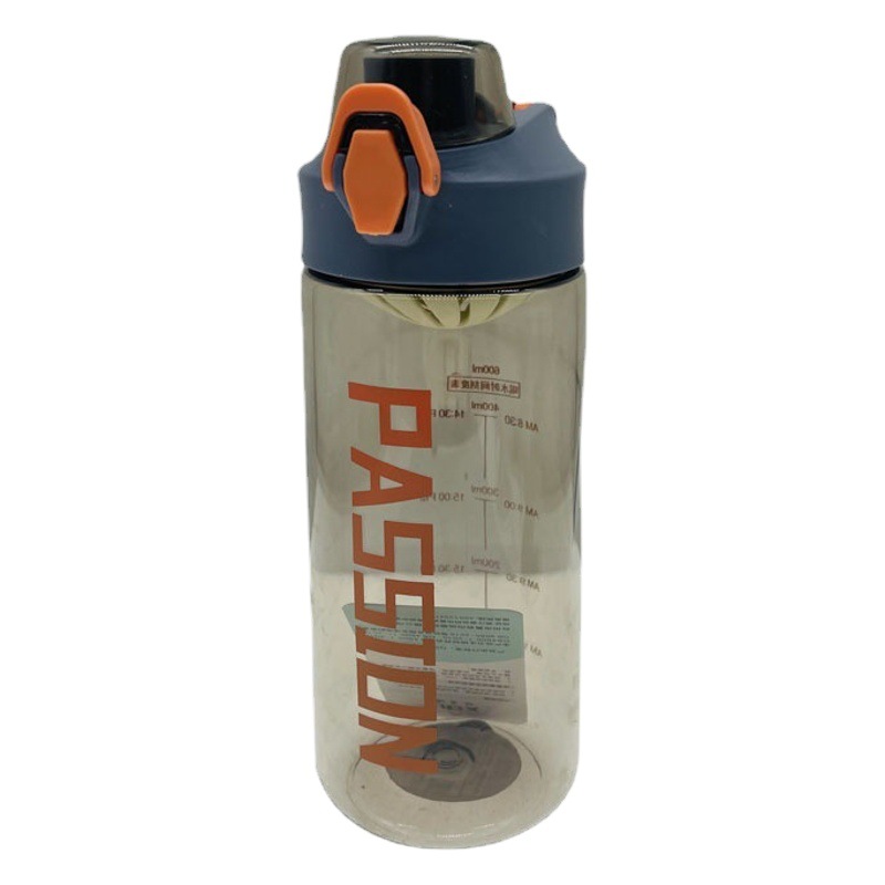 Xinbedi nuevos deportes agua taza de plástico 750ml gran capacidad estudiantes masculinos y femeninos fitness portátil al aire libre