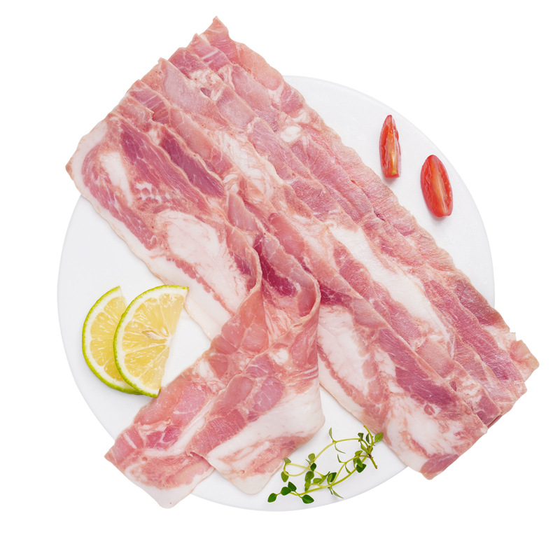 農謠人培根肉片家用早餐半成品烘焙燒烤商用手抓餅三明治食材批發