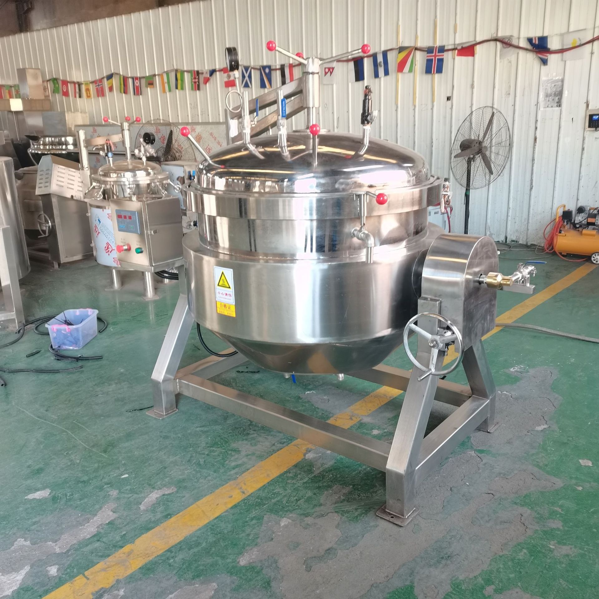 高温高压蒸煮锅 食品加工卤煮设备 豆制品骨头粽子米饭高压锅