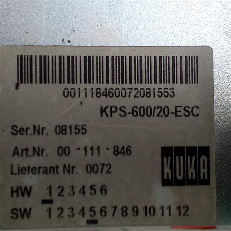 KSP-600/20-ESC库卡ABB手操器3HNE00313-1安川操作器DSQC679川崎