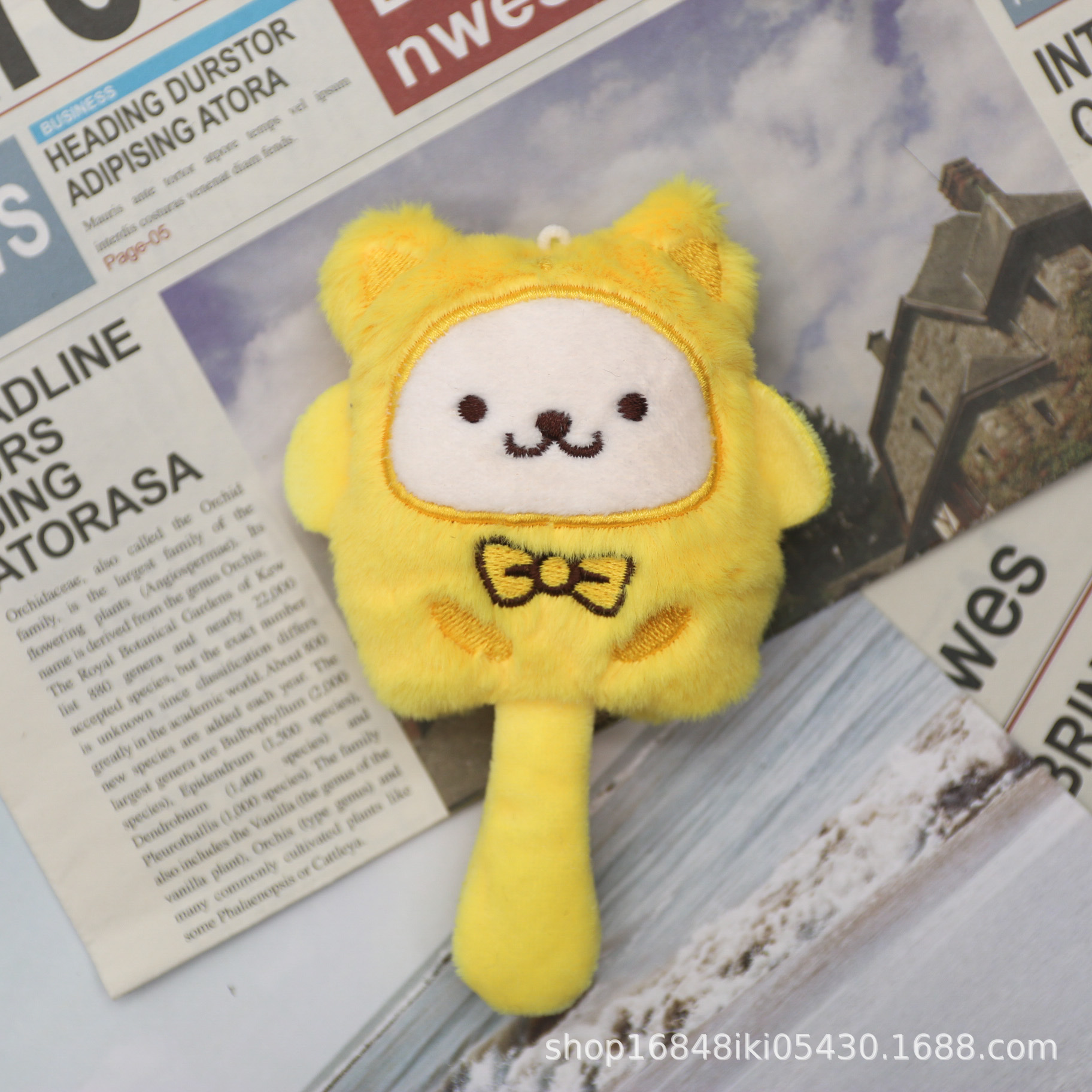 Yuugui perro lindo muñeca sanliou juguete de peluche coolomi colgante agarrar máquina muñeca pequeña adornos clave