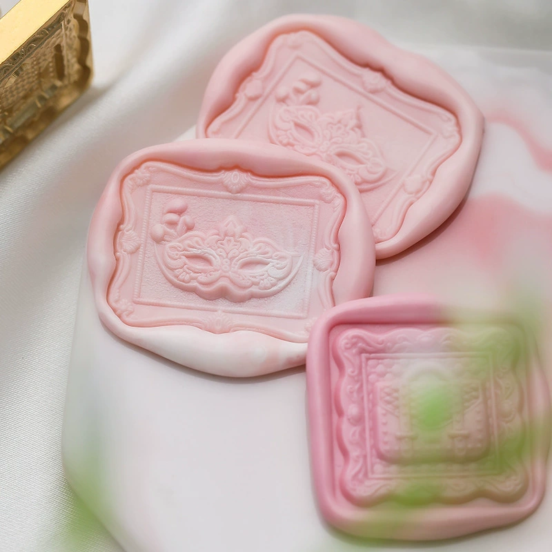 New product relief lacquer seal, copper head girl mind series literary cute girl Zhang head wholesale