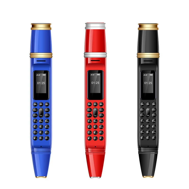 Bm111 персонализированный креативный записывающий мобильный телефон, Dual SIM Dual Standby с маленьким вентилятором, мини-микротелефон для резервного использования