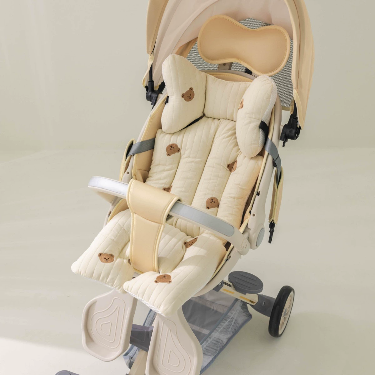 Трансграничные прямые поставки для путешествий Хорошие вещи Детская тележка вышитые подушки сиденья для утолщения осенью и зимой