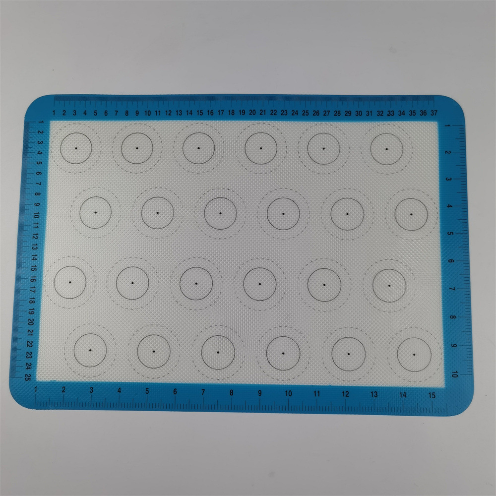 Estera de silicona para hornear combinación traje estera de silicona para hornear resistente a la temperatura macaron estera para hornear estera del horno estera para hornear transfronteriza