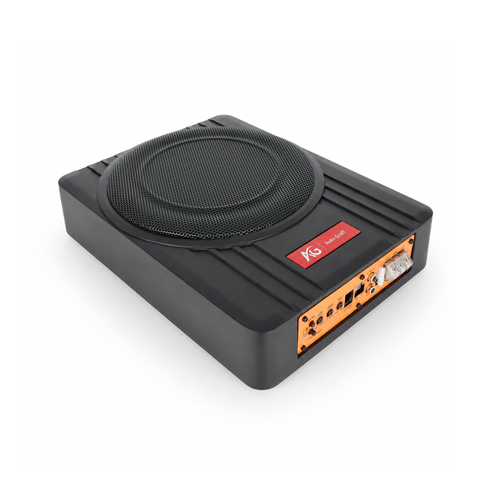 Heavy Bass Car Modified Audio System 10inch Aluminum Alloy Ultra-Thin Subwoofer 12V Car Mini Subwoofer Speaker Box