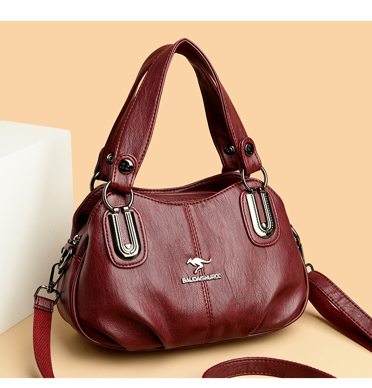 Handbag Women 2024 New Women's One Shoulder Crossbody Fashionable Versatile For Middle Aged And Elderly Mothers Handheld_voghion.com