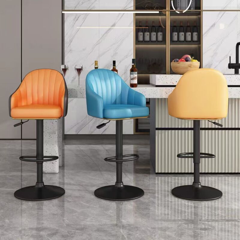 バーチェア、ハイスツール、モダンでシンプルなバーチェア、ホームダイニングチェア、リフトアイランド、業務用レジフロント回転椅子|undefined