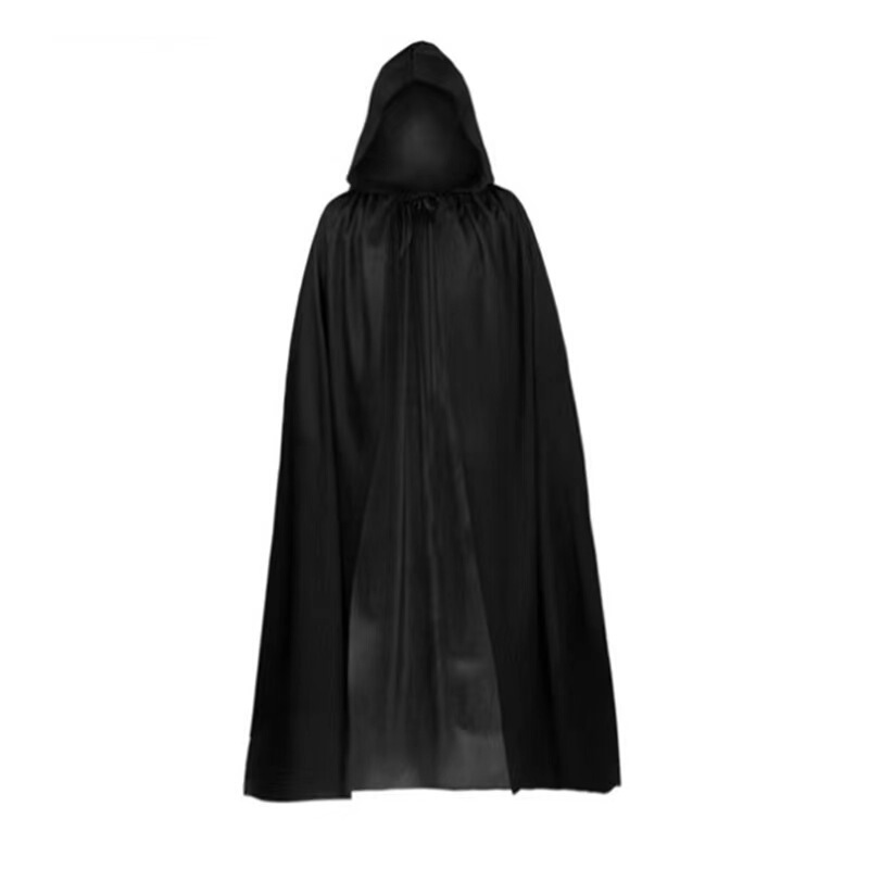 ハロウィンコスチューム大人の死のマントフード付きヴァンパイアマントウィザードローブ仮装コスチューム|undefined