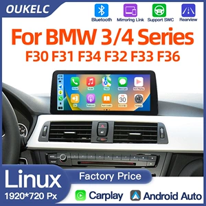 BMW 3 4 Seriyası F30 F31 F32 F34 Mərkəzi Ekran Naviqasiya Carplay Pleyer