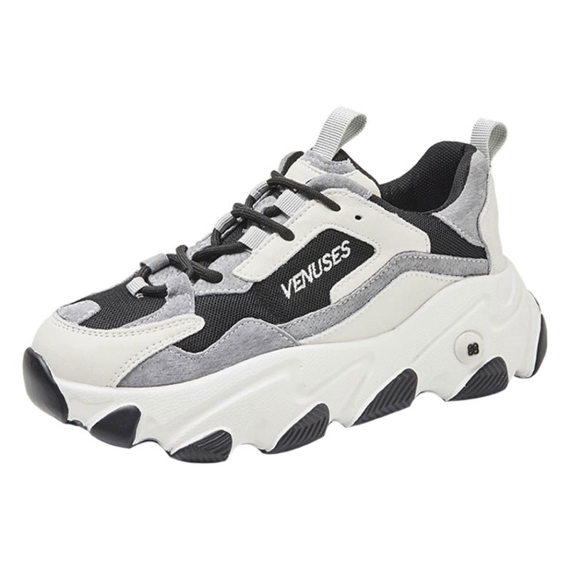 Женские кроссовки Dad sneakers, модные и универсальные, новая модель весна 2025, повседневная спортивная обувь для женщин, популярный весенне-осенний стиль.