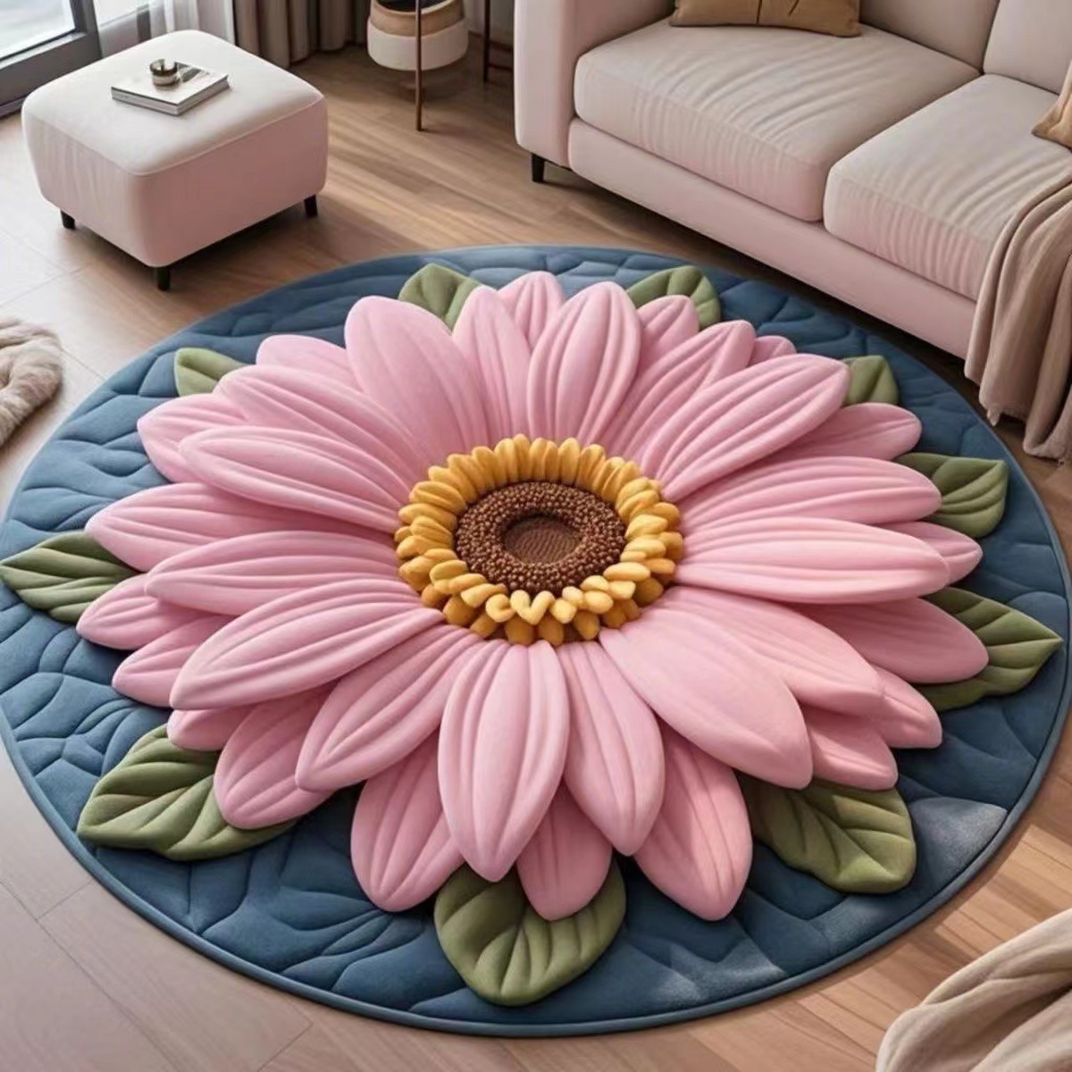 Kieselgur 3D-Blumen-Hängematte für Wohnzimmer, Couchtisch und Eingangsbereich_voghion.com