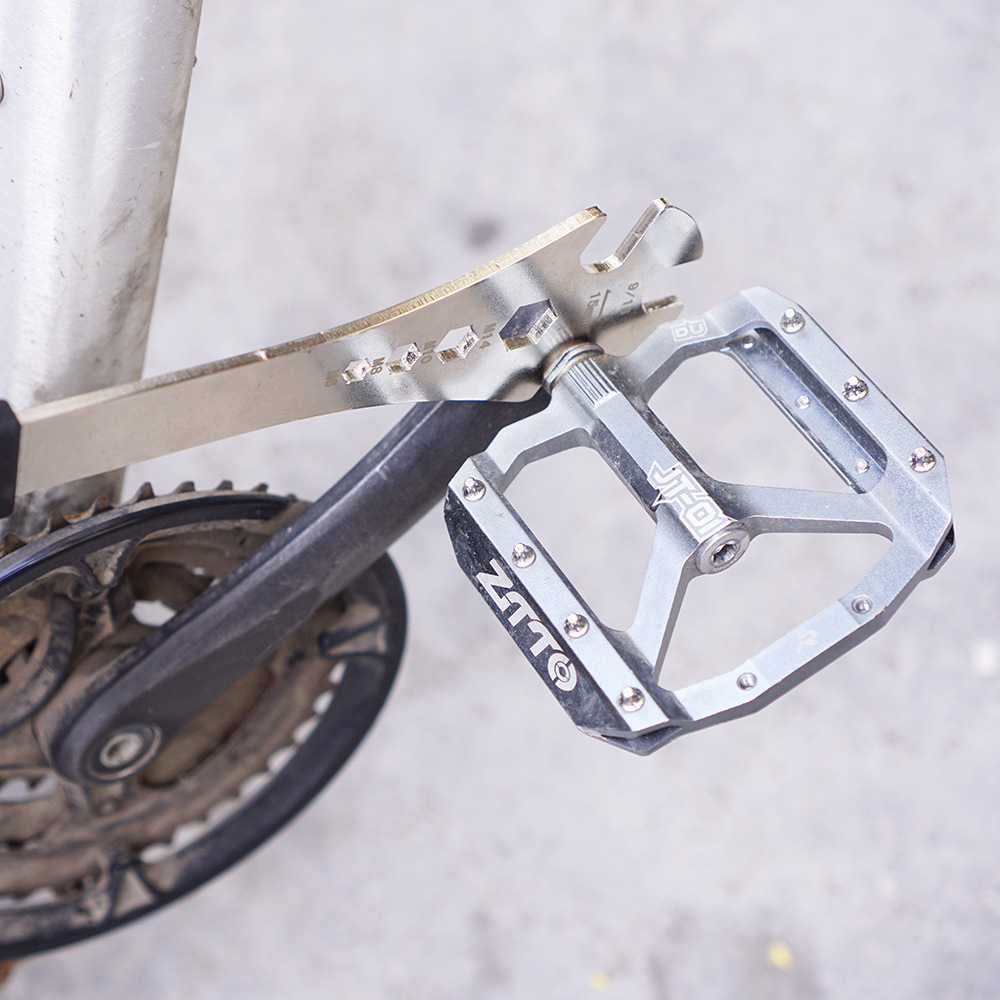 ZTTO bicicleta de carretera de montaña llave de pie alargada universal 15MM desmontaje profesional mantenimiento herramienta de instalación