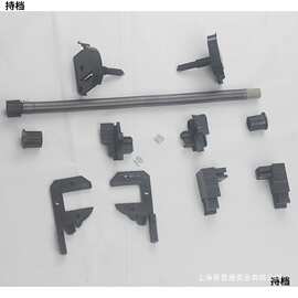 回卷隐形纱窗配件老式卷筒款维修更换塑料件套件铝合金框纱网自装