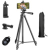 Spot height 130CM Aluminum tripod gopro tripod Bluetooth Remote control rotate Bracket