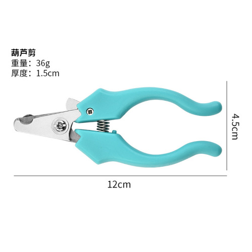 Manufacturer wholesale stainless steel pet nail clippers wholesale dog nail clippers cat nail clippers pet supplies