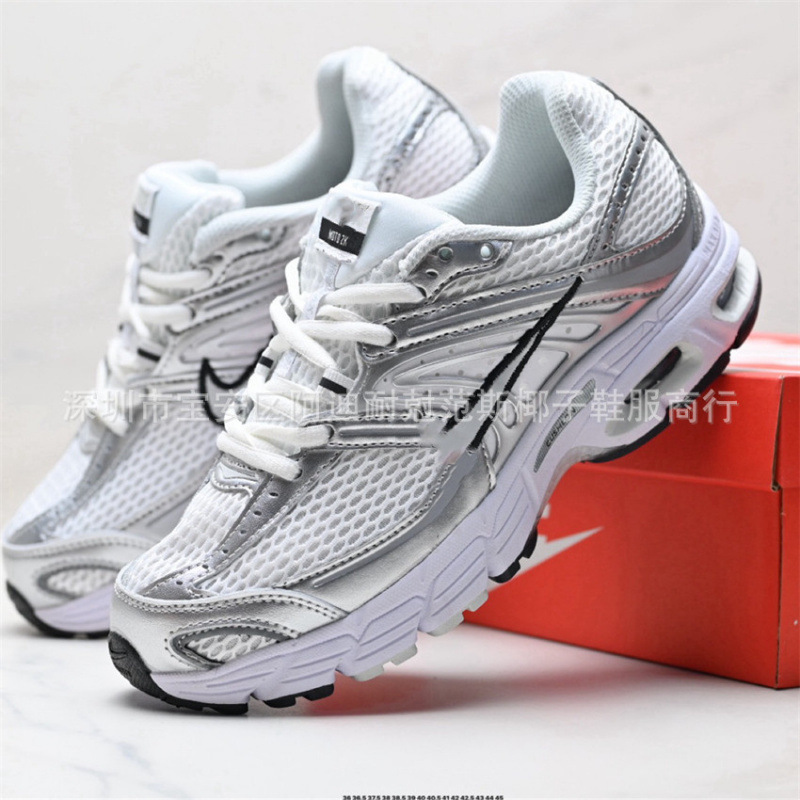 Pure original quality 2K retro casual sports shoes for men and women, low-top mesh shock-absorbing running shoes, dad shoes, one-piece design
