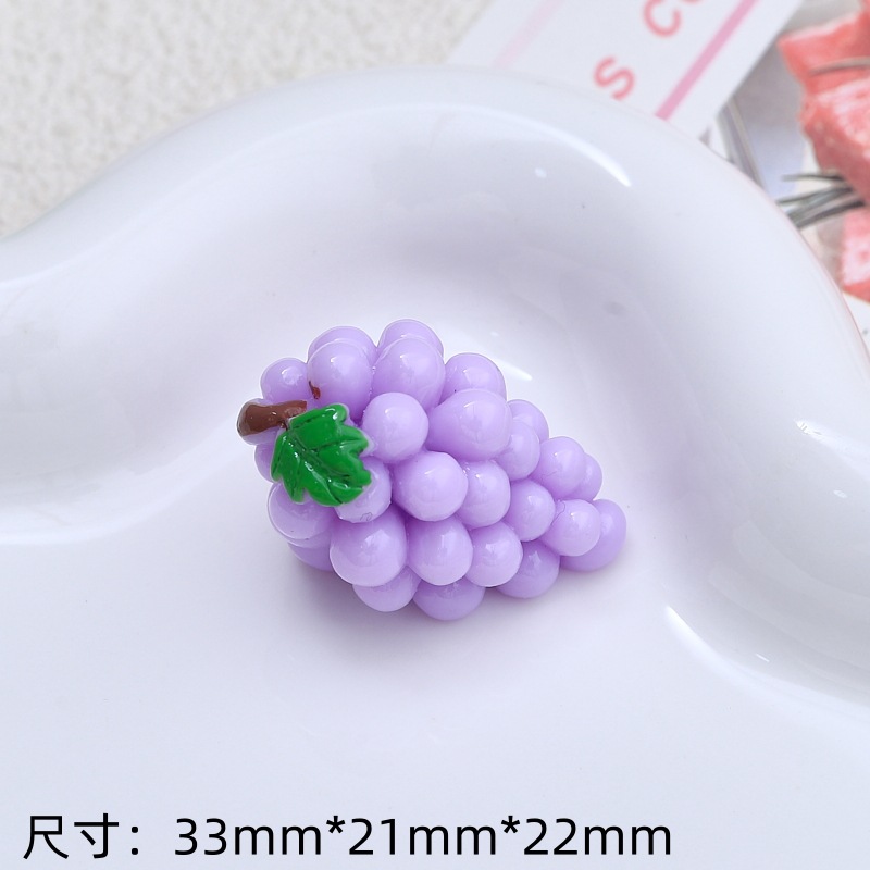 3 차원 시뮬레이션 과일-보라색 포도