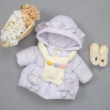 女童棉衣外套2025新款洋气婴儿宝宝冬装棉袄加厚卡通小童羽绒棉服