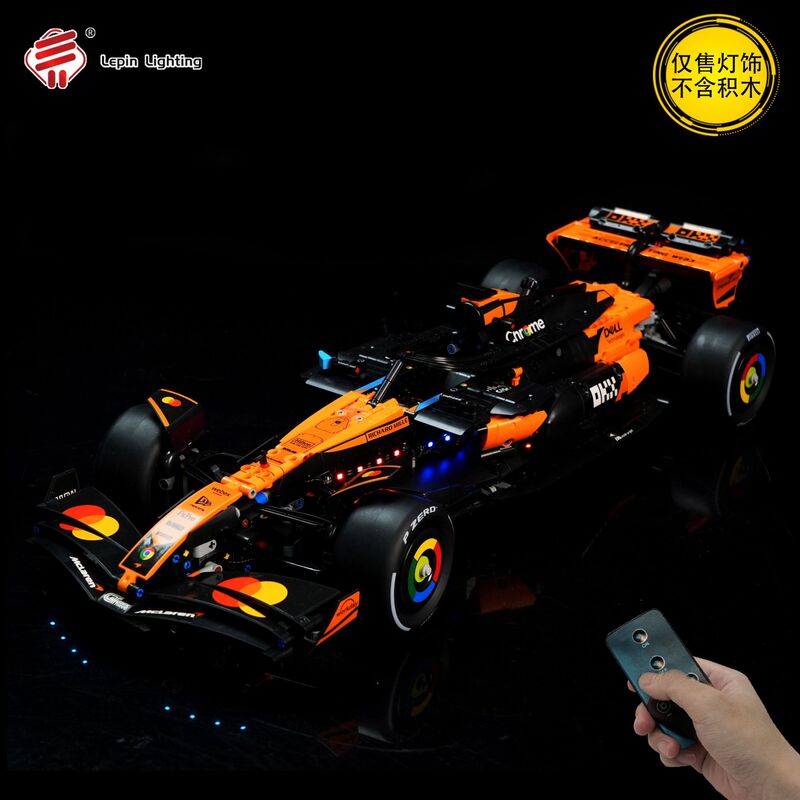 DIY Building Block Lighting Suitable for Lego 42228 Mclaren Mcl39 F1 Racing Car Led Modification Lighting Cross-Border