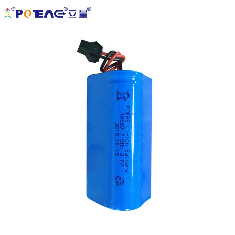 POEAE リチウム電池 3.5Ah 心電図モニター用電池 スポットライト 18650 リチウム電池 3.7v 保護基板付き|undefined