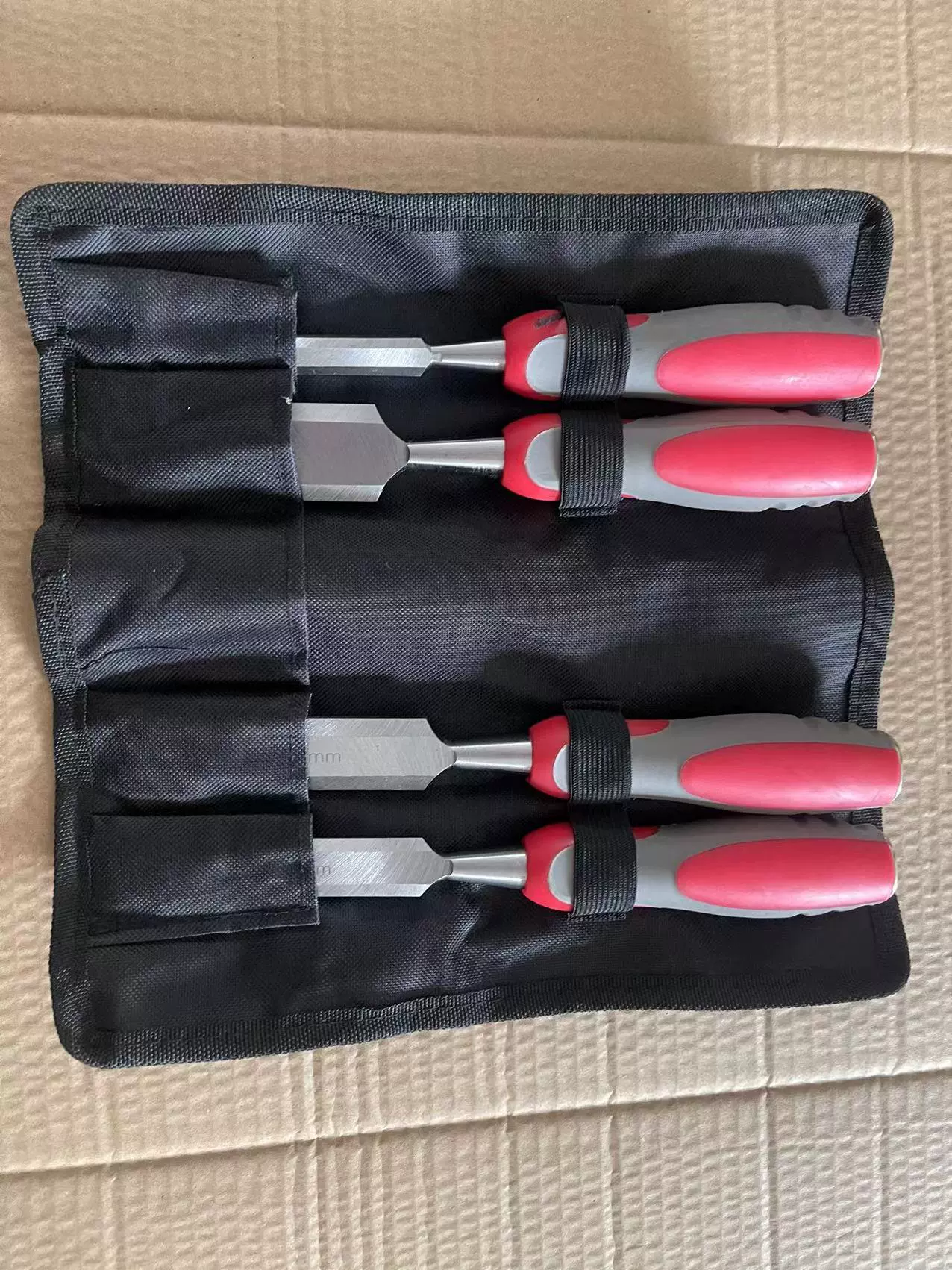 铬钒钢穿心柄木工凿平扁塑柄五金工具凿子高碳钢耐敲击手动组套装