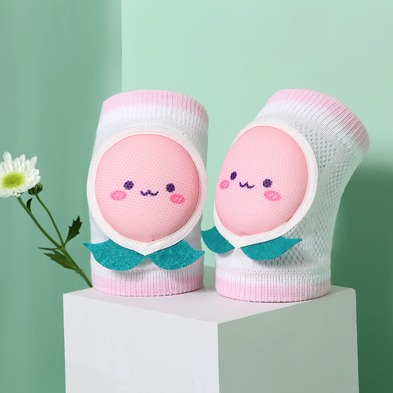 Bebé rótula bebé gateando rótula verano niños delgados codo Protección infantil rodilla niño resistente a la caída engrosada