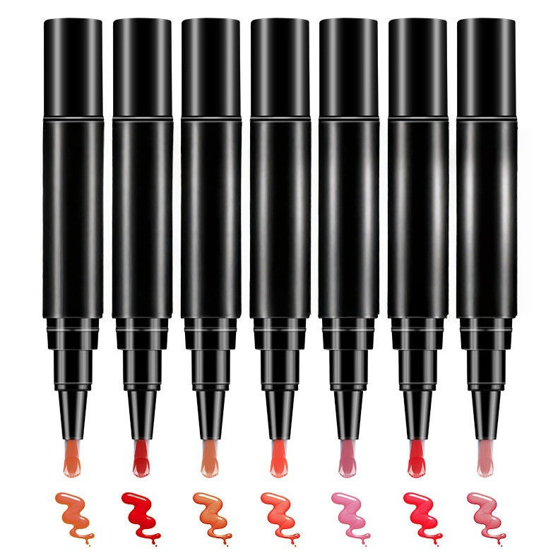 Cross-border manicure one-step glue pen lazy long-lasting manicure phototherapy glue source manufacturer wholesale three-in-one nail polish glue pen