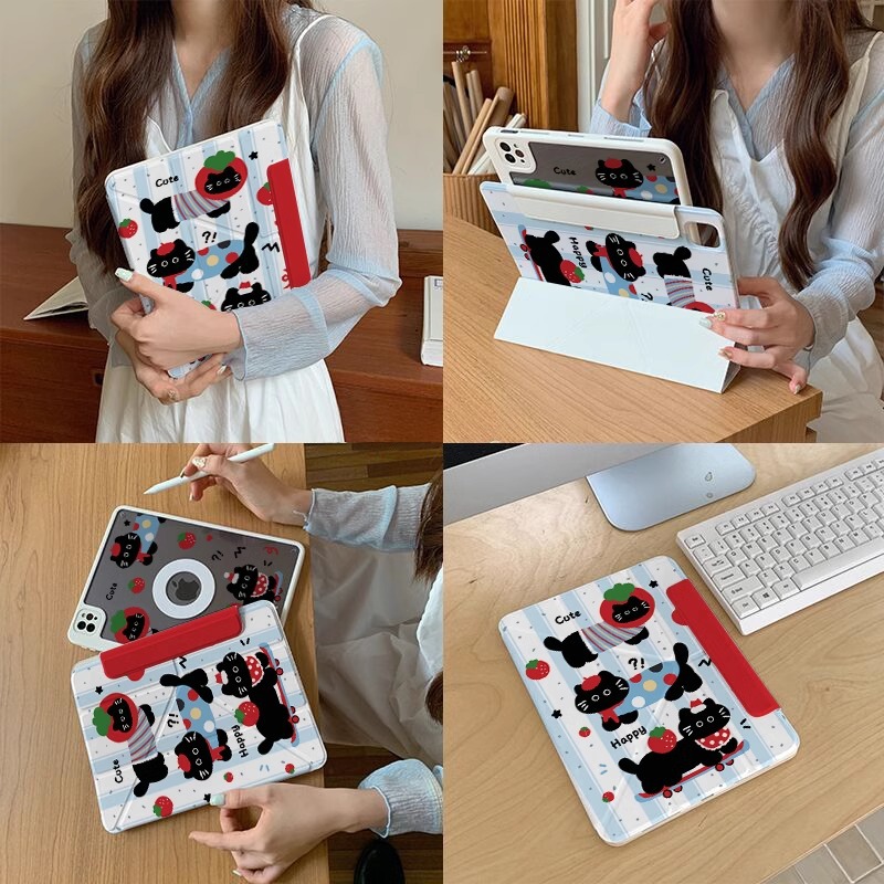 Huawei matepadpro11 case SE with pen slot for Apple ipadair6 flat case mini split