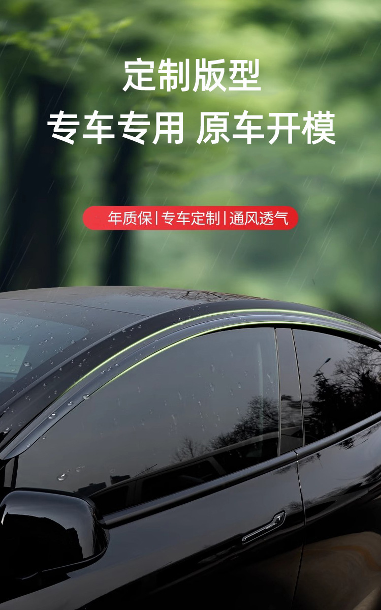Suitable for Deep Blue S07 car window rain guards, modified exterior accessories, S07 rain guards, available for dropshipping