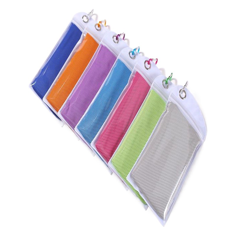 Amazon cross-border cold feeling towel quick-drying sports towel cooling cold towel wholesale mountaineering bag can be printed
