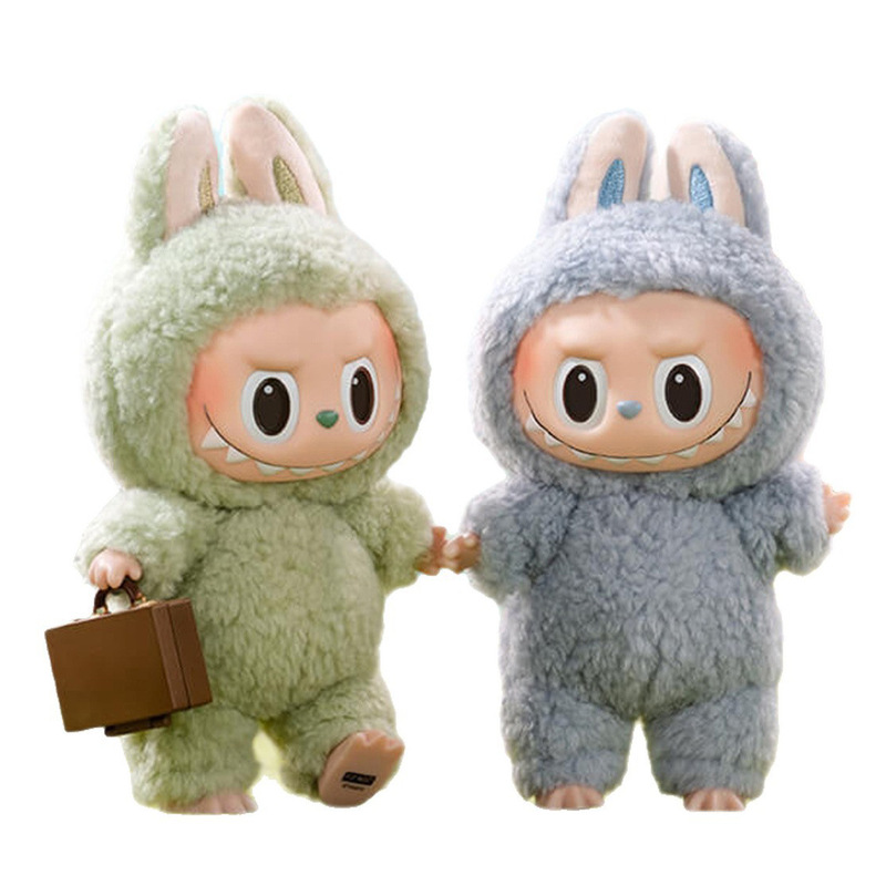 スポットラブブ三代目バブルマカロン座りビニールぬいぐるみブラインドボックス人形ブラインドボックスぬいぐるみペンダント|undefined