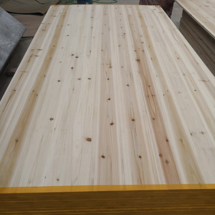 定制香杉木衣柜家具实木环保拼板杉木学生工厂宿舍床铺板材集成材